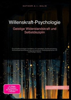Cover Willenskraft-Psychologie: Geistige Widerstandskraft und Selbstdisziplin
