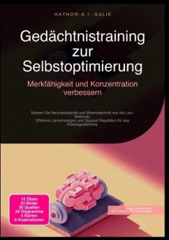 Cover Gedächtnistraining zur Selbstoptimierung: Merkfähigkeit und Konzentration verbessern