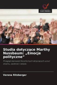 Cover Studia dotycz¿ce Marthy Nussbaum: 