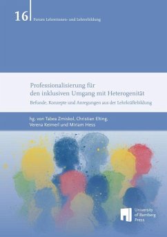 Cover Professionalisierung für den inklusiven Umgang mit Heterogenität