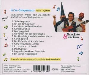 Si-Sa-Singemaus, 1 CD-Audio von Detlev Jöcker auf Audio CD - Portofrei bei  bücher.de