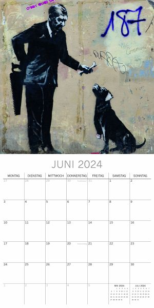 Banksy Kalender 2024 - Kalender günstig bestellen