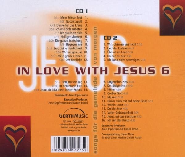In Love With Jesus Vol.6 auf Audio CD - Portofrei bei bücher.de