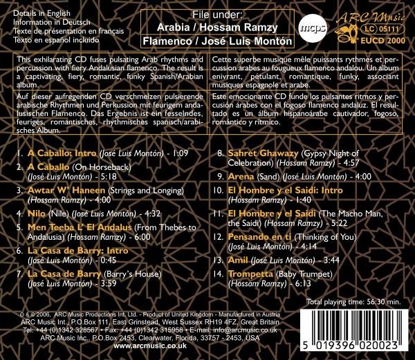 Flamenco Arabe 2 Von Hossam Ramzy Jose Lui Monton Auf Audio Cd Portofrei Bei Bucher De