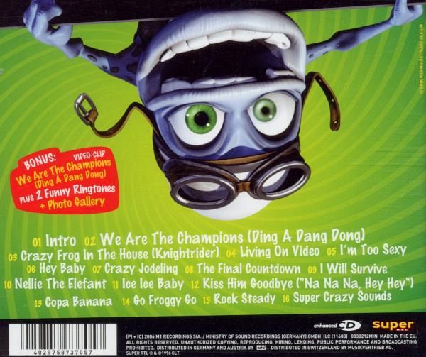 Crazy Frog-More Crazy Hits auf Audio CD - Portofrei bei bücher.de