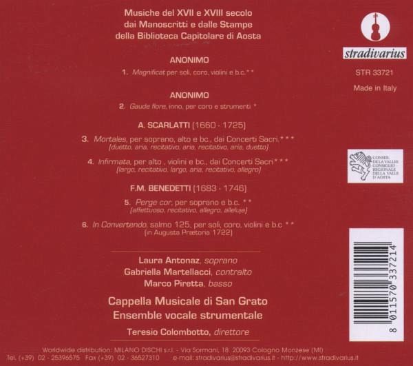Gaude Flore von Cappella Musicale Di San Grato auf Audio CD - Portofrei bei  bücher.de