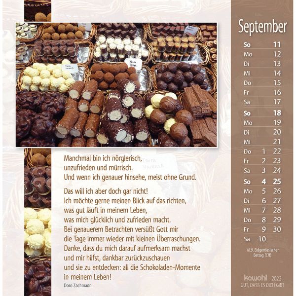 Gut Dass Es Dich Gibt 2021 Kalender Portofrei Bestellen