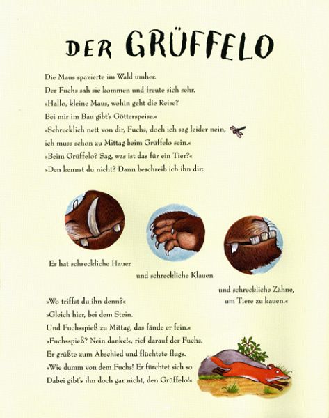 Der Grüffelo. Pop-up-Theaterbuch von Axel Scheffler; Julia Donaldson