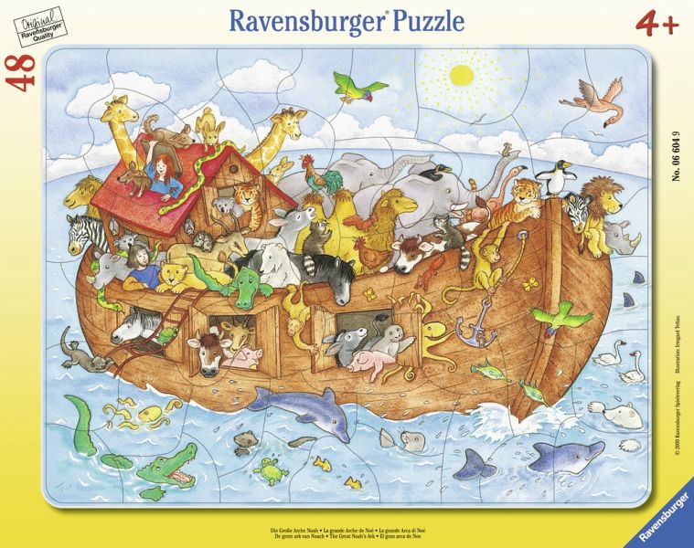 39 Teile Ravensburger Kinder Rahmen Puzzle Rettungseinsatz 06768 