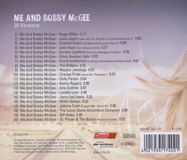 who wrote the song me and bobby mcgee