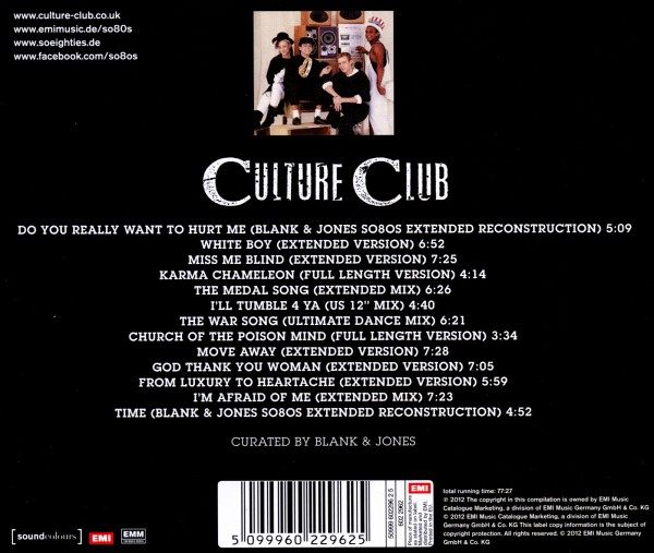 So80s Presents Culture Club By Blank & Jones Rar