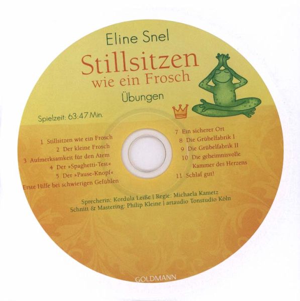 Stillsitzen wie ein Frosch (m. Audio-CD) von Eline Snel als Taschenbuch -  Portofrei bei bücher.de