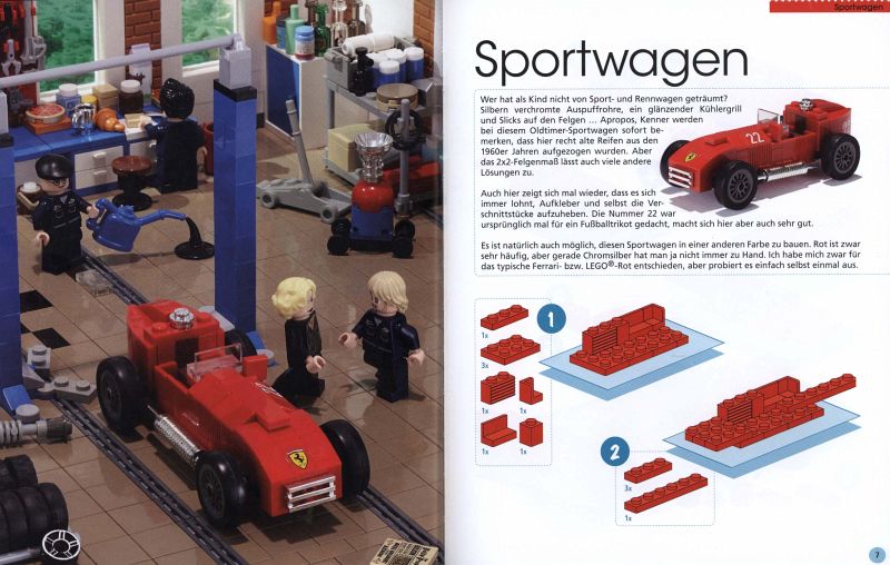 Fachbuch Joe's LEGO®-Garage Modelle Details und Tipps zum Thema Fahrzeuge OVP 