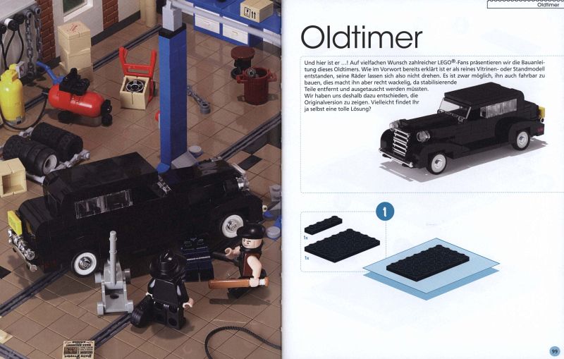 Modelle NEU OVP Details,Tipps zum Thema Fahrzeuge Fachbuch Joe's LEGO®-Garage 