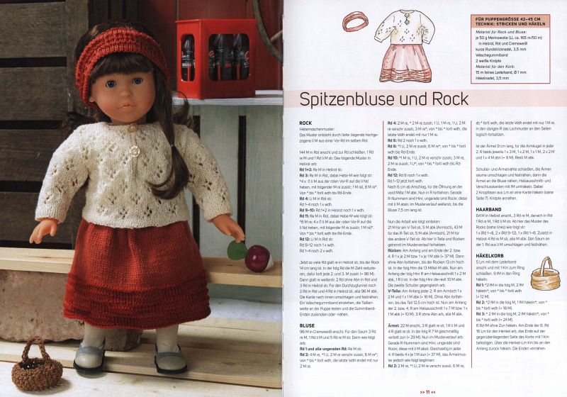Maschenmode für Puppen. Puppenkleider zum Stricken und Häkeln in drei Größen  von Lise Nymark portofrei bei bücher.de bestellen