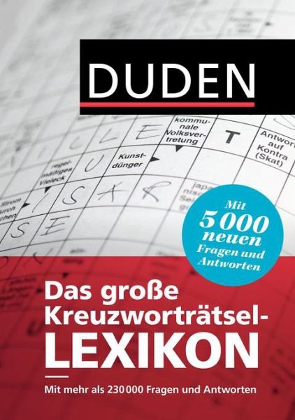 Duden - Das große Kreuzworträtsel-Lexikon portofrei bei bücher.de bestellen