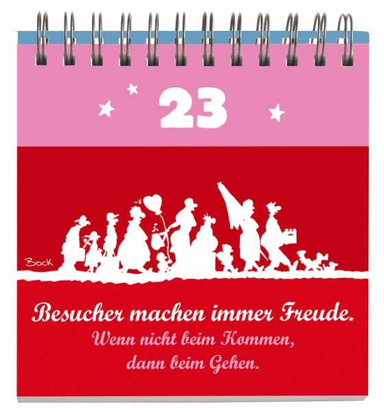 24 Dumme Sprüche bis Weihnachten - Kalender portofrei bestellen