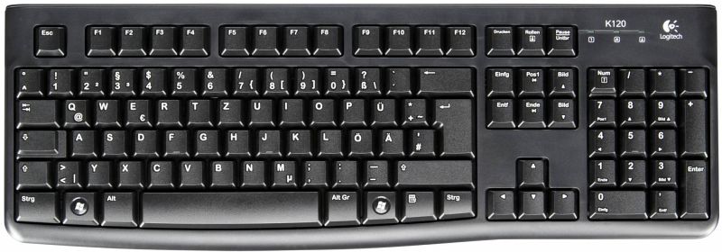 Logitech MK 120 corded Desktop USB Keyboard + Mouse - Portofrei bei  bücher.de kaufen