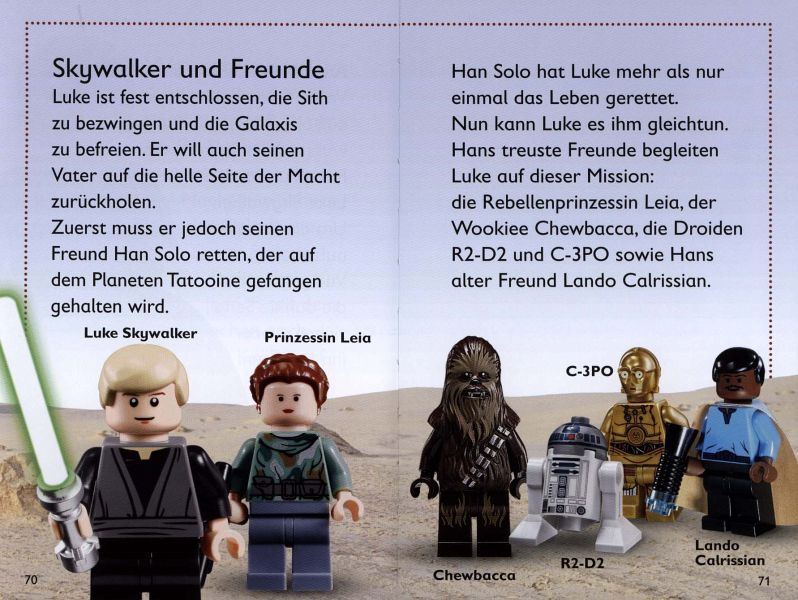 für Leseanfänger Fachbuch LEGO® Star Wars™ NEU Die Jedi-Ritter kehren zurück 