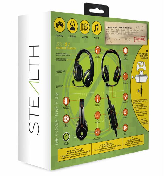 - SX-01 bücher.de Portofrei Headset kaufen Gaming bei (schwarz) Stereo