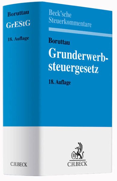 Grunderwerbsteuergesetz (GrEStG), Kommentar - Fachbuch - bücher.de