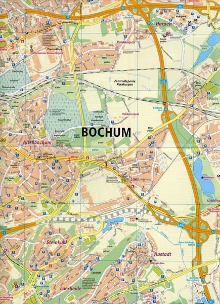 PublicPress Stadtplan Bochum - Landkarten portofrei bei bücher.de