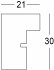 Walther Stockholm 30x40 Holz weiß... - Bild 3