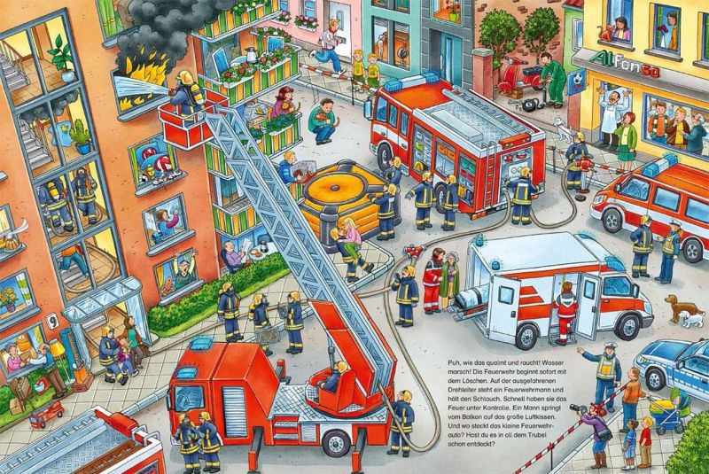 Feuerwehrmänner kennenlernen