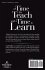 A Time to Teach and a Time to Learn - Bild 2