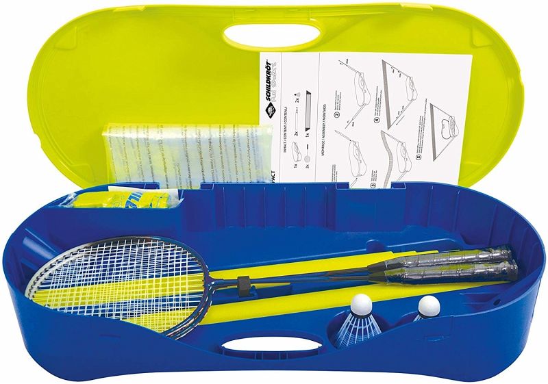 Schildkröt 970992 - Fun Sports, Badminton-Set Compact, inklusive Netz, 2 …  - Bei bücher.de immer portofrei