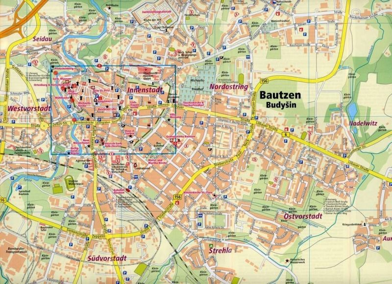 PUBLICPRESS Stadtplan Bautzen, Budysin - Landkarten portofrei bei bücher.de