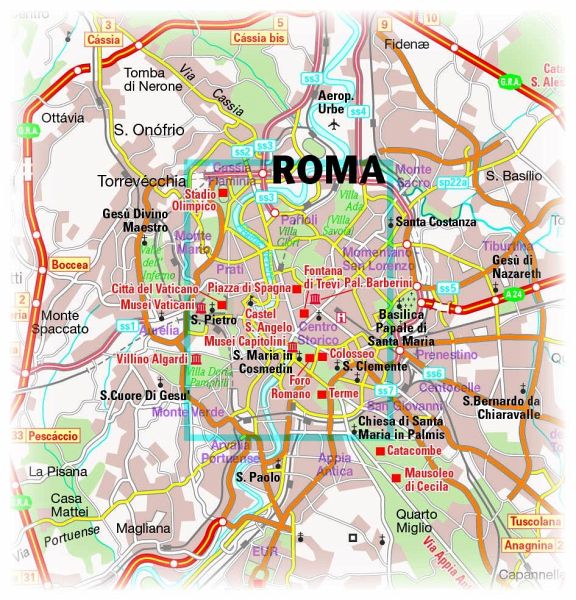 Publicpress Stadtplan Rom Roma Landkarten Bei Bücherde 4402