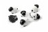 Magnete SHEEP 6er Set weiss/schwarz - Bild 3