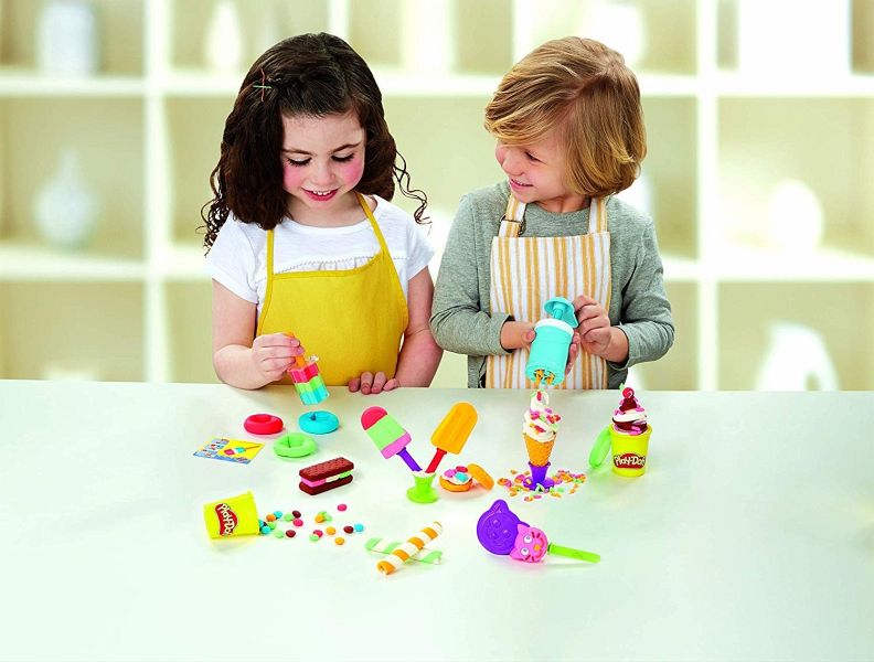 Play-Doh Kleiner Eissalon NEU Hasbro E0042EU4 Knete Eis 