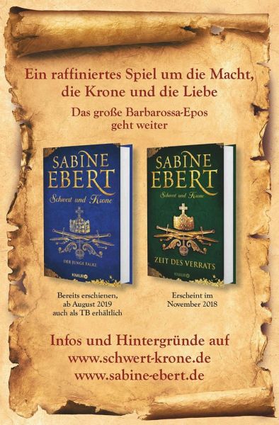 Meister der Täuschung / Schwert und Krone Bd.1 von Sabine Ebert als  Taschenbuch - Portofrei bei bücher.de