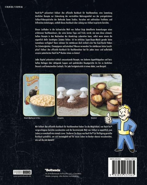Fallout Das Offizielle Kochbuch Fur Vaultbewohner Von Victoria Rosenthal Portofrei Bei Bucher De Bestellen