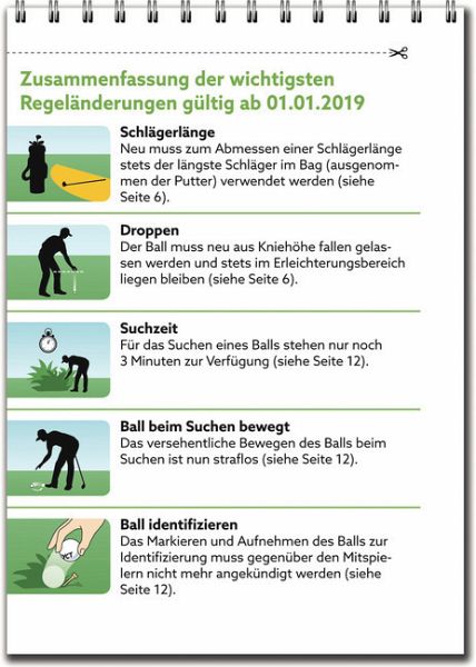 Golfregeln kompakt 2019 von Yves C. Ton-That portofrei bei bücher.de  bestellen