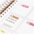 Sticker, Bullet Diary, Wochentage, Rosa - Bild 2
