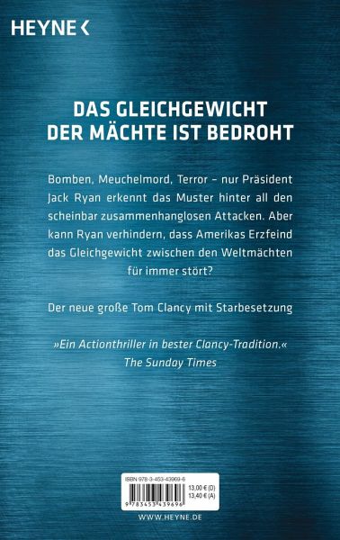 Die Macht des Präsidenten / Jack Ryan Bd.20 von Tom Clancy; Mark Greaney  als Taschenbuch - Portofrei bei bücher.de