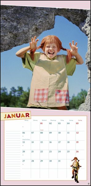 Pippi Langstrumpf Broschurkalender 2020 - Kalender portofrei bestellen