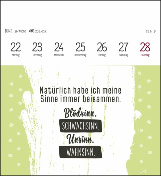 48++ Kalender mit spruechen fuer jeden tag 2020 info