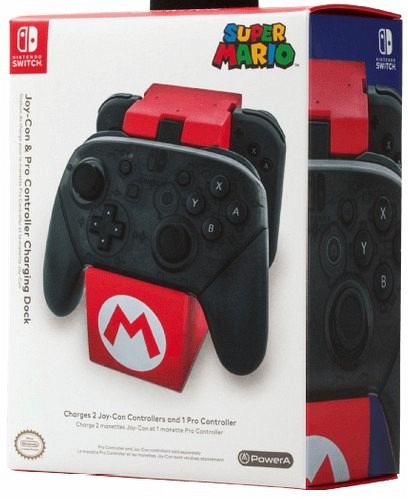 PowerA Pro Controller Charger, Super Mario, Ladegerät für Nintendo Switch -  Portofrei bei bücher.de kaufen
