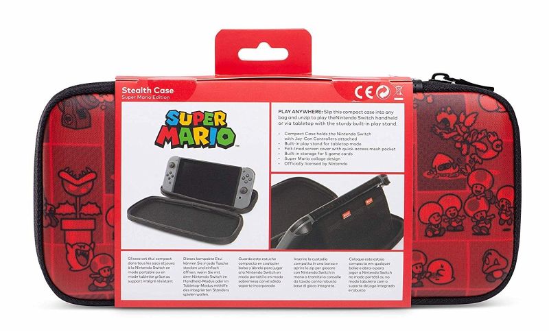 Powera Stealth Case Super Mario Etui Schutz Tasche Fur Nintendo Switch Rot Portofrei Bei Bucher De Kaufen Powera Stealth Case Super Mario Etui Schutz Tasche Fur Nintendo Switch Rot Portofrei Bei Bucher De Kaufen