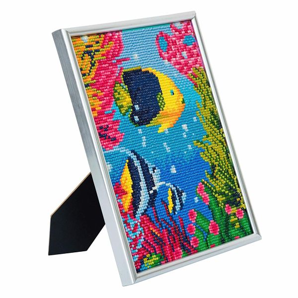 D.I.Y CAM17 Crystal Art Picture Frame Kit, Diamond Painting