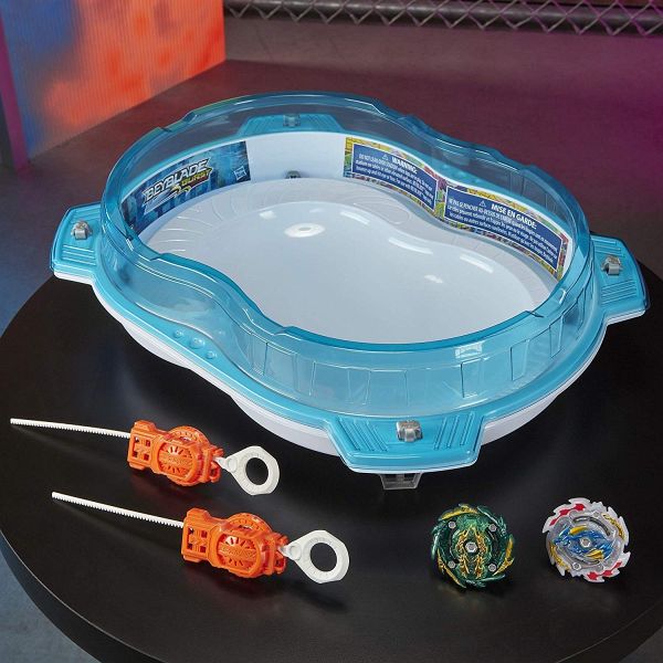 Hasbro E5565EU4 Beyblade Burst Turbo Cross collision Battle Set