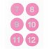 Adventskalender Sticker, Neon Pink, FSC... - Bild 3