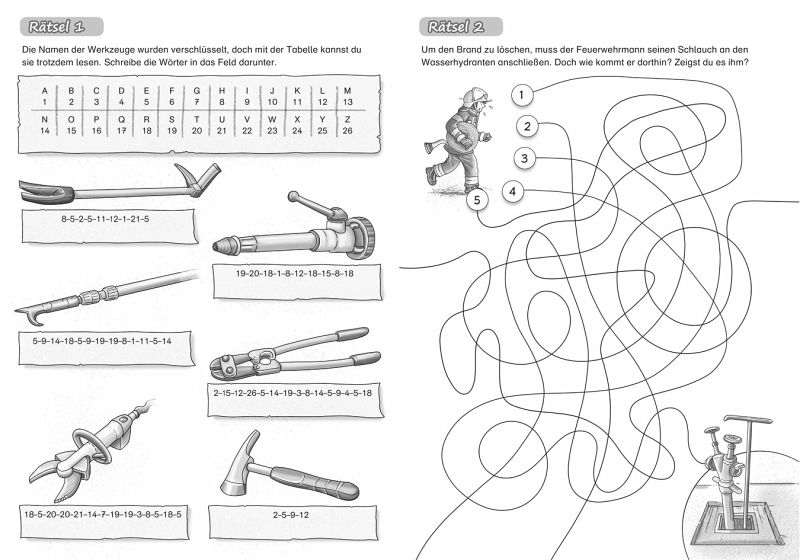 Bunter Rätselspaß. Feuerwehr portofrei bei bücher.de bestellen