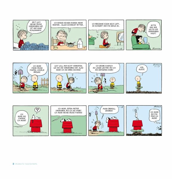 Snoopy ganz entspannt / Die Peanuts Tagesstrips Bd.1 von Charles M. Schulz  bei bücher.de bestellen