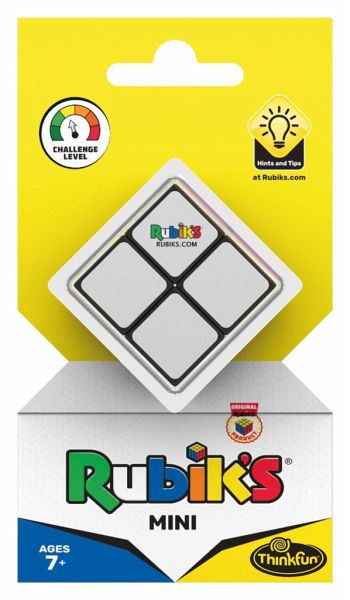 Original Rubik's Mini Würfel Rubik`s Zauberwürfel Geduldsspiel 2x2  Miniwürfel