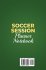 Soccer Session Planner Notebook - Bild 2